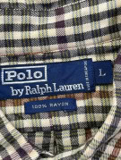 POLO BY RALPH LAUREN ΠΟΥΚΑΜΙΣΟ ΚΑΡΟ ΜΠΕΖ ΑΝΤΡΙΚΟ PRE OWNED L