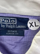 POLO BY RALPH LAUREN DRESS SHIRT CLASSIC PURPLE MENS PRE OWNED XL