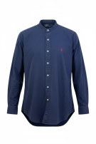 POLO BY RALPH LAUREN ΠΟΥΚΑΜΙΣΟ ΜΑΟ MINIMAL NAVY ΑΝΤΡΙΚΟ PRE OWNED S