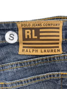 POLO JEANS COMPANY RALPH LAUREN ΤΖΙΝ ΠΑΝΤΕΛΟΝΙ WASHED ΜΠΛΕ ΓΥΝΑΙΚΕΙΟ PRE OWNED S