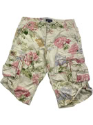 POLO JEANS COMPANY VINTAGE ΒΕΡΜΟΥΔΑ CARGO ΜΕ ΦΛΟΡΑΛ ΜΟΤΙΒΟ ΜΠΕΖ ΑΝΔΡΙΚΗ S