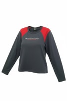 Polo Jeans Ralph Lauren Μακρυμάνικο T-Shirt Δίχρωμο Μαύρο-Κόκκινο L
