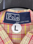 POLO ΚΟΝΤΟΜΑΝΙΚΟ ΠΟΥΚΑΜΙΣΟ CLASSIC ΜΠΕΖ ΚΑΡΟ ΑΝΤΡΙΚΟ PRE OWNED L