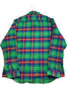 POLO RALPH LAUREN ΦΑΝΕΛΕΝΙΟ ΠΟΥΚΑΜΙΣΟ CLASSIC ΚΑΡΟ ΠΡΑΣΙΝΟ ΑΝΤΡΙΚΟ PRE OWNED XXL