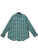 POLO RALPH LAUREN FLANNEL SHIRT CLASSIC GREEN ΑΝΤΡΙΚΟ PRE OWNED L