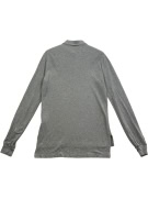 Polo Ralph Lauren Polo grigio a maniche lunghe Custom Fit taglia M