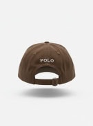 POLO RALPH LAUREN BASEBALL CAP MINIMAL BROWN UNISEX PRE OWNED