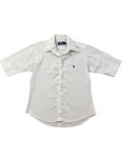 POLO RALPH LAUREN ΚΟΝΤΟΜΑΝΙΚΟ ΠΟΥΚΑΜΙΣΟ CLASSIC ΛΕΥΚΟ ΑΝΤΡΙΚΟ PRE OWNED S