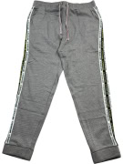 POLO RALPH LAUREN Pantaloni sportivi con nastro logo laterale grigi da uomo XL