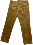 POLO RALPH LAUREN PANTALONI IN VELLUTO A COSTE VINTAGE SLIM STRETCH BEIGE DA UOMO L-XL