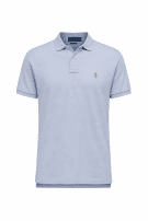 POLO RALPH LAUREN POLO SHIRT MINIMAL LIGHT BLUE ΑΝΤΡΙΚΟ PRE OWNED L