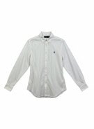 POLO RALPH LAUREN ΠΟΥΚΑΜΙΣΟ BUTTON DOWN MINIMAL OFF WHITE ΑΝΤΡΙΚΟ PRE OWNED S