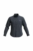 POLO RALPH LAUREN SHIRT CHECK LOGO BLUE MEN'S L