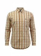 POLO RALPH LAUREN ΠΟΥΚΑΜΙΣΟ CLASSIC ΚΑΡΟ ΠΟΡΤΟΚΑΛΙ ΑΝΤΡΙΚΟ PRE OWNED L