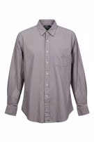 POLO RALPH LAUREN SHIRT CLASSIC PURPLE MENS PRE OWNED M