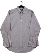 POLO RALPH LAUREN SHIRT CLASSIC PURPLE MENS PRE OWNED M