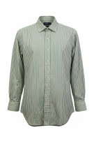 POLO RALPH LAUREN ΠΟΥΚΑΜΙΣΟ CLASSIC ΡΙΓΕ ΑΠΑΛΟ ΠΡΑΣΙΝΟ ΑΝΤΡΙΚΟ PRE OWNED