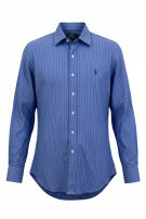 POLO RALPH LAUREN ΠΟΥΚΑΜΙΣΟ CLASSIC ΡΙΓΕ ΜΠΛΕ ΑΝΤΡΙΚΟ PRE OWNED L