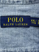 POLO RALPH LAUREN ΠΟΥΚΑΜΙΣΟ CLASSIC WASHED BLUE ΑΝΤΡΙΚΟ PRE OWNED XXL
