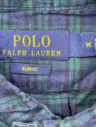 POLO RALPH LAUREN ΠΟΥΚΑΜΙΣΟ ΚΑΡΟ NAVY ΠΡΑΣΙΝΟ ΑΝΤΡΙΚΟ PRE OWNED M