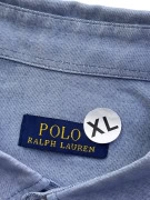 POLO RALPH LAUREN ΠΟΥΚΑΜΙΣΟ OXFORD EMBROIDERED LOGO ΜΠΛΕ UNISEX XL