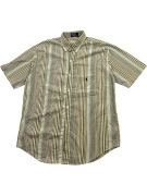 POLO RALPH LAUREN ΠΟΥΚΑΜΙΣΟ VINTAGE KENTHΜΕΝΟ ΛΟΓΟΤΥΠΟ ΡΙΓΕ ΑΝΔΡΙΚΟ L