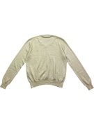 POLO RALPH LAUREN ΠΟΥΛΟΒΕΡ V-NECK CLASSIC ΛΟΓΟΤΥΠΟ PONY ΕΚΡΟΥ ΑΝΔΡΙΚΟ M