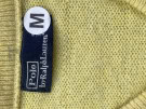 1990S POLO RALPH LAUREN ΠΟΥΛΟΒΕΡ V NECK MINIMAL ΚΙΤΡΙΝΟ ΑΝΤΡΙΚΟ PRE OWNED M