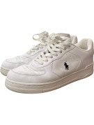 POLO RALPH LAUREN SNEAKERS MINIMAL BIANCO UNISEX PRE OWNED EU39