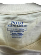 POLO RALPH LAUREN T-Shirt Custom Slim Fit Logo Κίτρινο UNISEX M