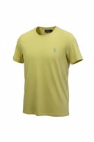 POLO RALPH LAUREN T-Shirt Custom Slim Fit Logo Κίτρινο UNISEX M