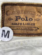 POLO RALPH LAUREN JEANS CLASSIC OFF WHITE MENS PRE OWNED M