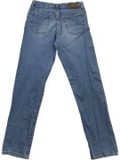 POLO RALPH LAUREN ΤΖΙΝ ΠΑΝΤΕΛΟΝΙ WASHED ΜΠΛΕ ΓΥΝΑΙΚΕΙΟ PRE OWNED XS