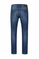 POLO RALPH LAUREN ΤΖΙΝ WASHED ΜΠΛΕ ΓΥΝΑΙΚΕΙΟ PRE OWNED S