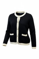 POLO SPORT ΠΛΕΚΤΗ ΖΑΚΕΤΑ COLLEGIATE ΜΑΥΡΟ ΑΝΤΡΙΚΟ PRE OWNED M