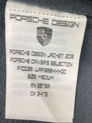 PORSCHE DESIGN Hooded Jacket Vintage Logo Black/Red Men’s M