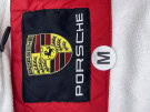 PORSCHE TRACK JACKET RETRO GREY RED MEN PRE OWNED M