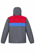 PORSCHE TRACK JACKET RETRO GREY RED MEN PRE OWNED M