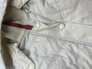 1990s PRADA HOODED JACKET MINIMAL CREAM WOMEN PRE OWNED S