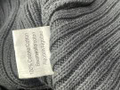 1990s PRADA RIBBED KNIT TOP BLACK MALE PRE OWNED S