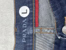 2000s PRADA ΤΖΙΝ ΠΑΝΤΕΛΟΝΙ MINIMAL WASHED BLUE ΑΝΤΡΙΚΟ PRE OWNED L