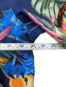 PRE OWNED ΠΟΥΚΑΜΙΣΟ TROPICAL PRINT ΜΠΛΕ ΑΝΔΡΙΚΟ M