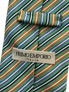 PRIMO EMPORIO ΓΡΑΒΑΤΑ ΚΛΑΣΙΚΗ ΡΙΓΕ ΠΡΑΣΙΝΗ ΑΝΤΡΙΚΟ PRE OWNED