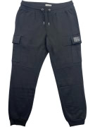 PRODUKT Παντελόνι Φόρμας Cargo Patch Logo Μαύρο Ανδρικό XL