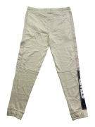 PULL&BEAR Φόρμα Παντελόνι Jogger Casual Λογότυπο Μπεζ Ανδρικό L