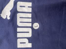 90s PUMA TOP SPORTIVO MINIMAL BLU DONNA PRE OWNED L