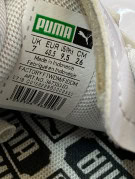 PUMA BASKET SNEAKERS CLASSIC ΛΕΥΚΟ ΜΑΥΡΟ UNISEX PRE OWNED EU 40.5