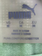 PUMA BIKER SHORTS STREETWEAR VERDE DONNA PRE OWNED M