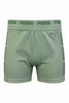 PUMA BIKER SHORTS STREETWEAR VERDE DONNA PRE OWNED M