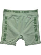 PUMA BIKER SHORTS STREETWEAR VERDE DONNA PRE OWNED M